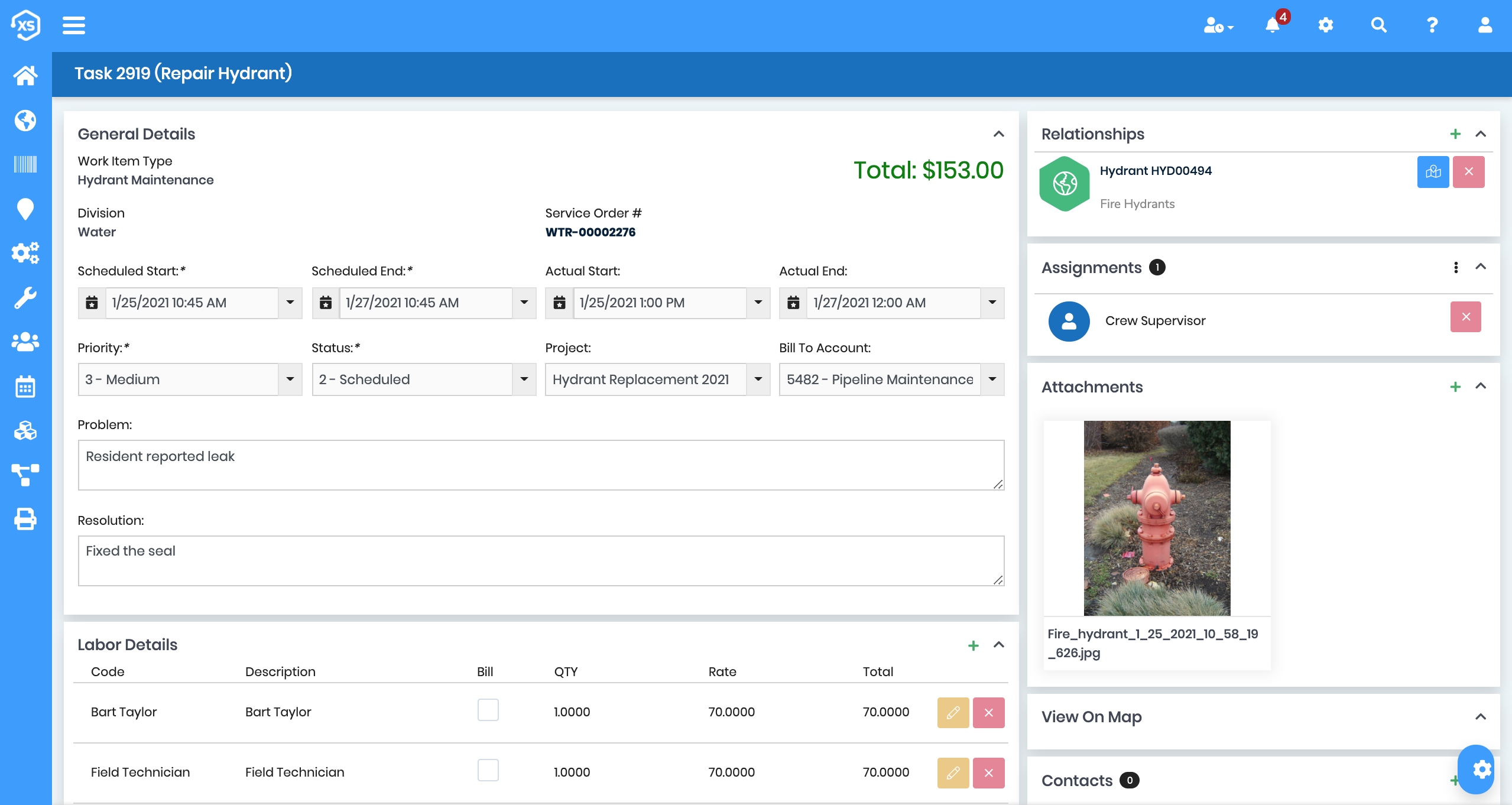 screenshot of Elements XS